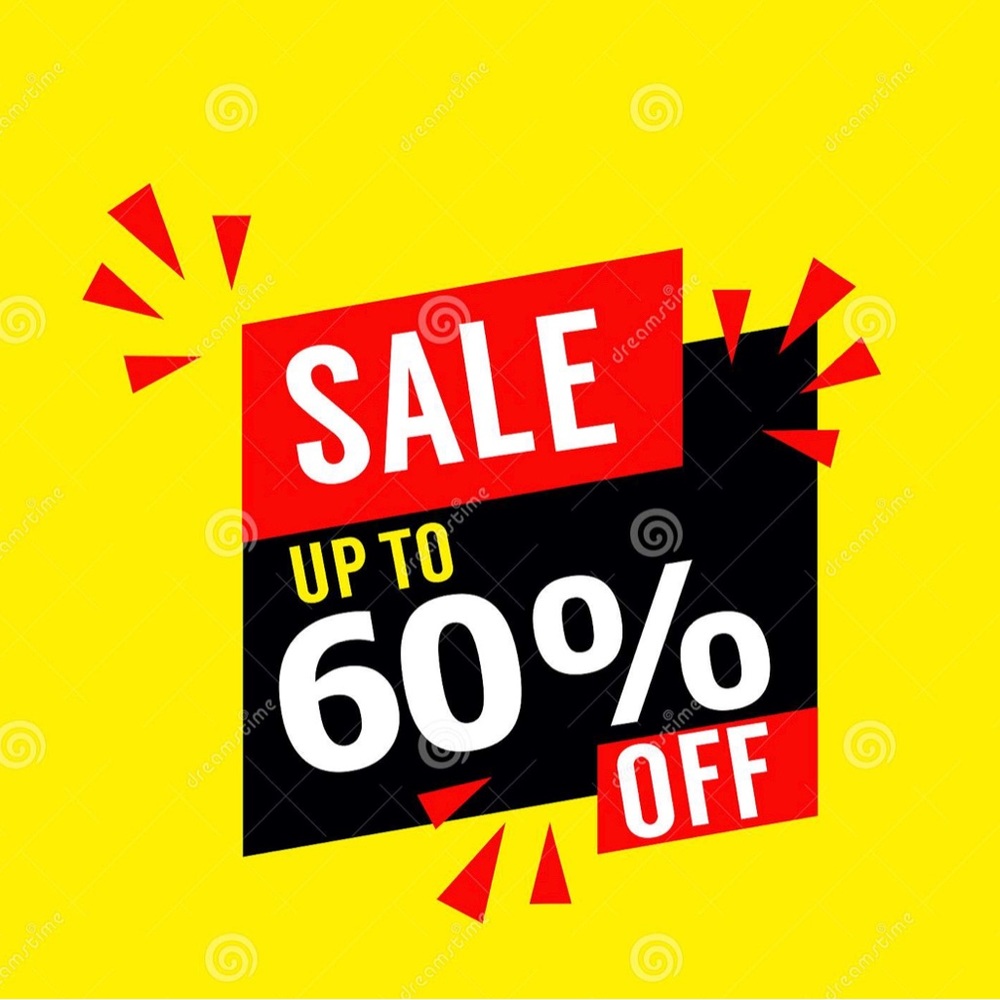 All items are marked down up to 60% off! SHOP NOW!!!!
